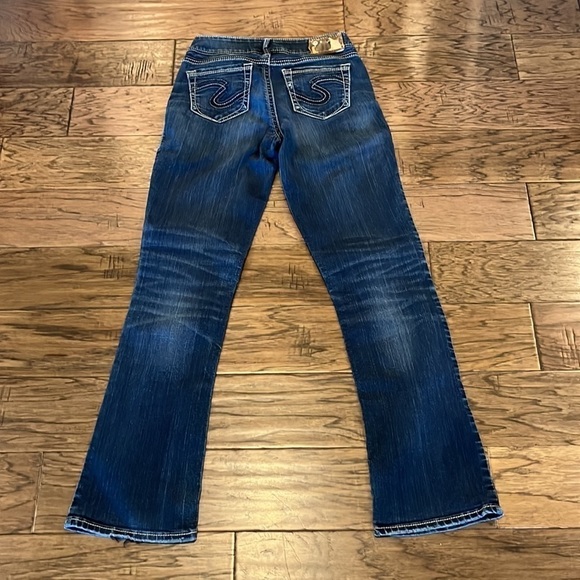 Silver Jeans Suki Mid Slim Boot Mid Rise Size 26 - Picture 2 of 16